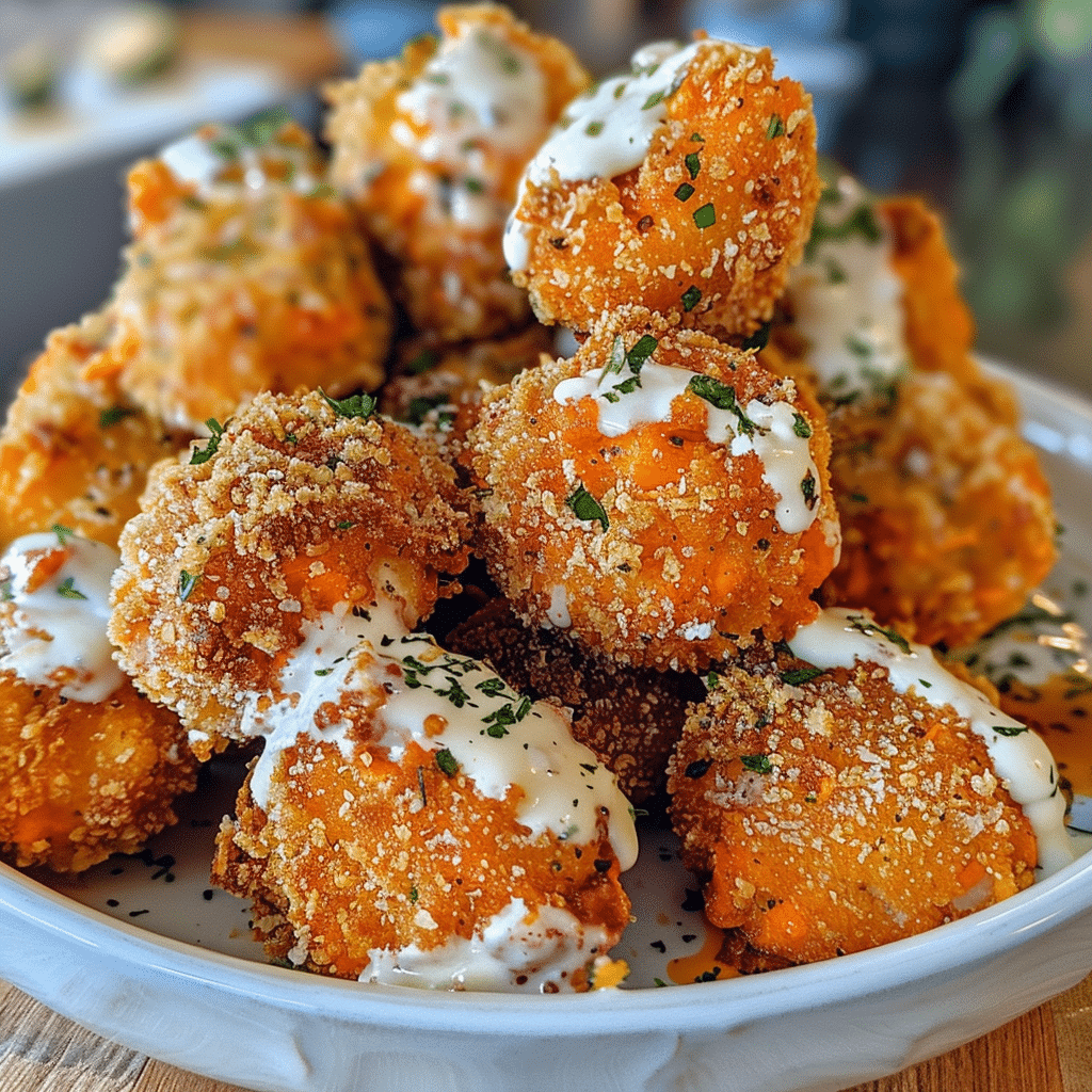 Buffalo Chicken Ranch Air Fryer Bites — chef-tested restaurant-quality photo