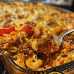 Chili Mac and Cheese Casserole — chef-tested restaurant-quality photo