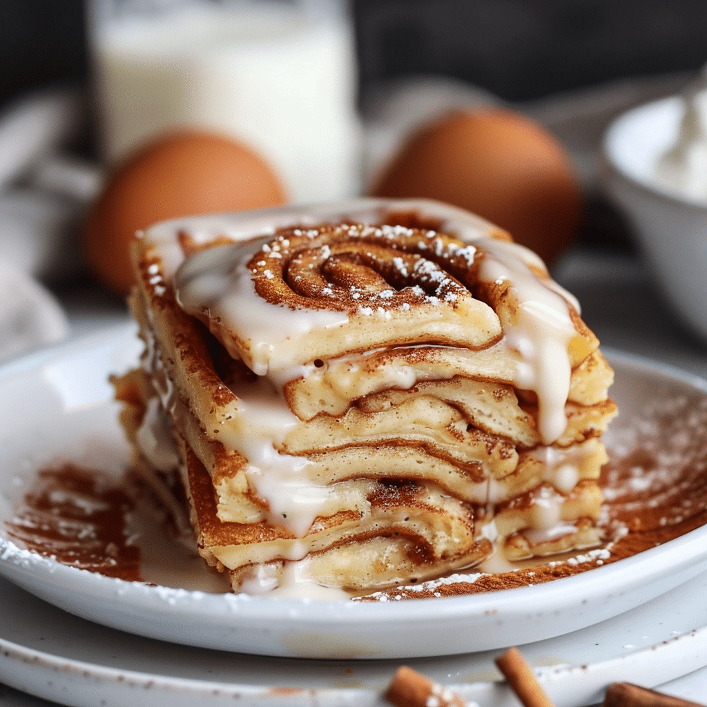 Cinnamon Roll Pancake Bake for Brunch — chef-tested restaurant-quality photo