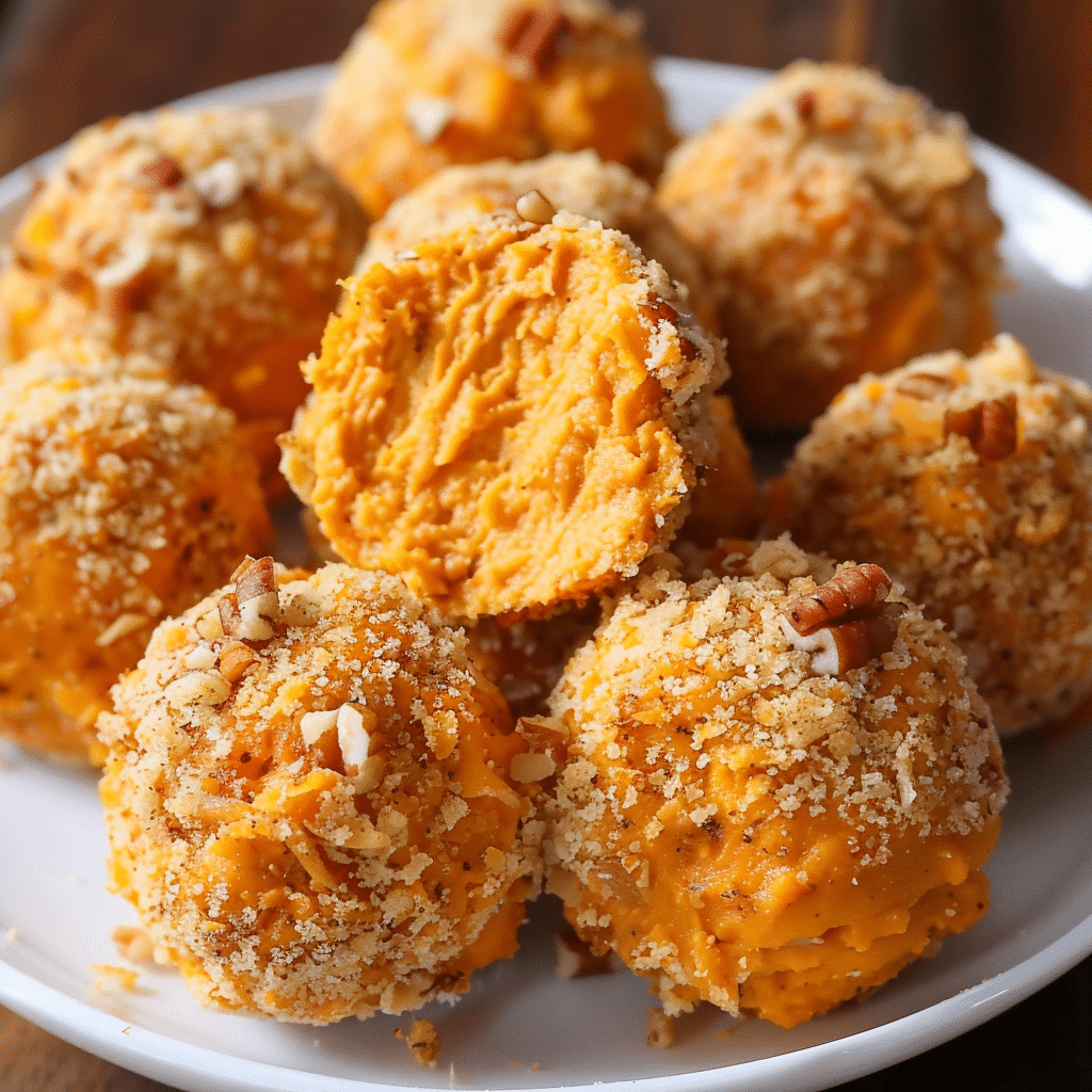 Savory Pumpkin Cheese Ball Bites — chef-tested restaurant-quality photo