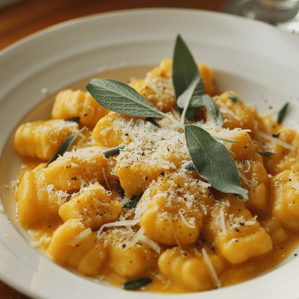 How to make Savory Pumpkin Gnocchi with Sage Butter Sauce — key cooking step