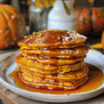 Savory Pumpkin Pancakes with Maple Drizzle — chef-tested restaurant-quality photo