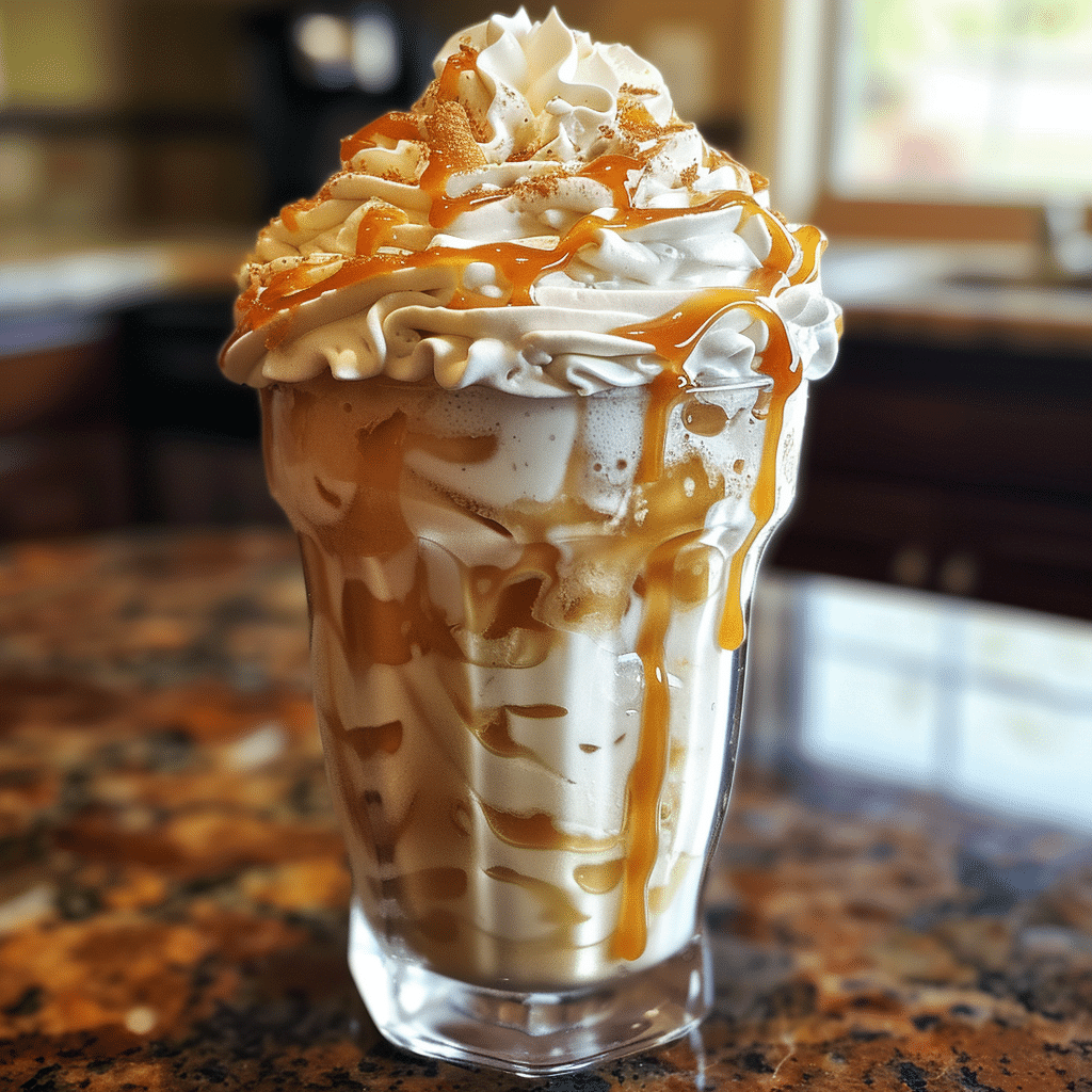 Caramel Apple Pie Milkshake with Whipped Topping — chef-tested restaurant-quality photo