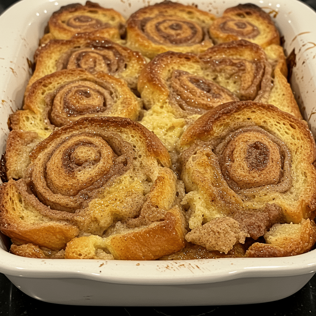 Cinnamon Roll French Toast Bake — chef-tested restaurant-quality photo