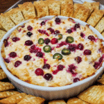 Cranberry Jalapeño Cheese Dip with Crackers — chef-tested restaurant-quality photo