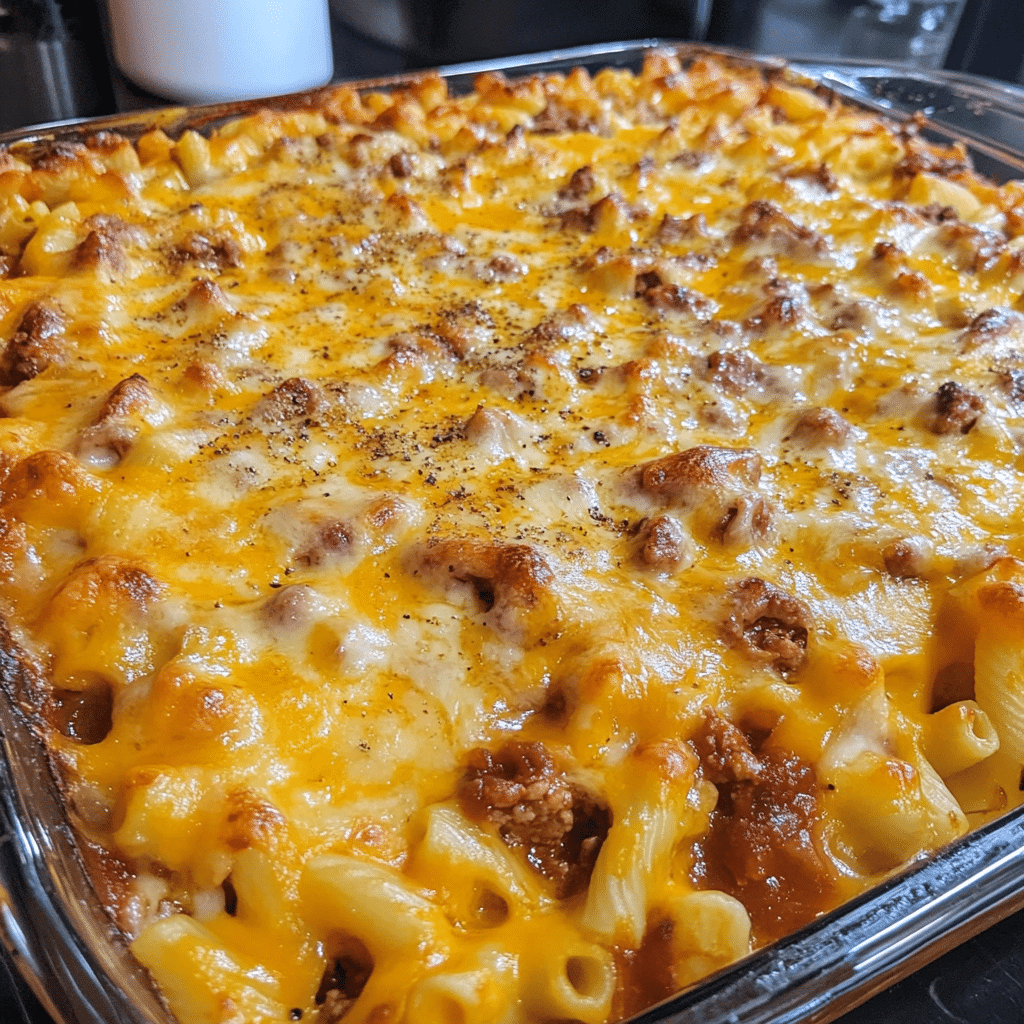 Creamy Cheesy Chili Mac Bake — chef-tested restaurant-quality photo