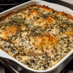 Creamy Chicken and Wild Rice Casserole for Cozy Nights — chef-tested restaurant-quality photo