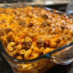 Creamy Chili Mac and Cheese Casserole — chef-tested restaurant-quality photo