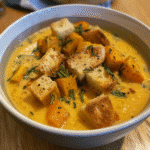 Creamy Harvest Vegetable Soup with Sage Croutons — chef-tested restaurant-quality photo