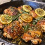 Crispy Lemon Herb Chicken Thighs — chef-tested restaurant-quality photo