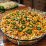 Harvest Festive Cheesy Jalapeño Corn Dip — chef-tested restaurant-quality photo