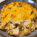 Hearty Turkey and Stuffing Casserole for Comfort — chef-tested restaurant-quality photo
