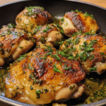 Herb-Infused Garlic Butter Chicken Thighs — chef-tested restaurant-quality photo