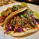 Korean BBQ Beef Tacos with Spicy Slaw — chef-tested restaurant-quality photo