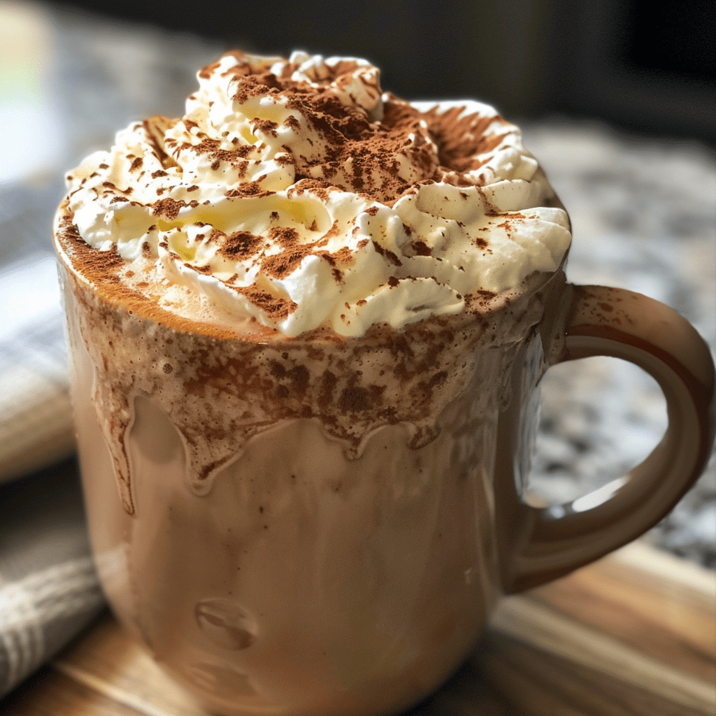 Pumpkin Spice Hot Chocolate with Whipped Cream — chef-tested restaurant-quality photo