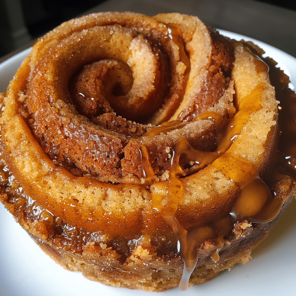 Pumpkin Spice Maple Swirl Cake — chef-tested restaurant-quality photo