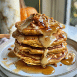 Pumpkin Spice Pancakes with Maple Drizzle — chef-tested restaurant-quality photo