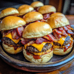 Smoky BBQ Bacon Cheeseburger Sliders for Parties — chef-tested restaurant-quality photo