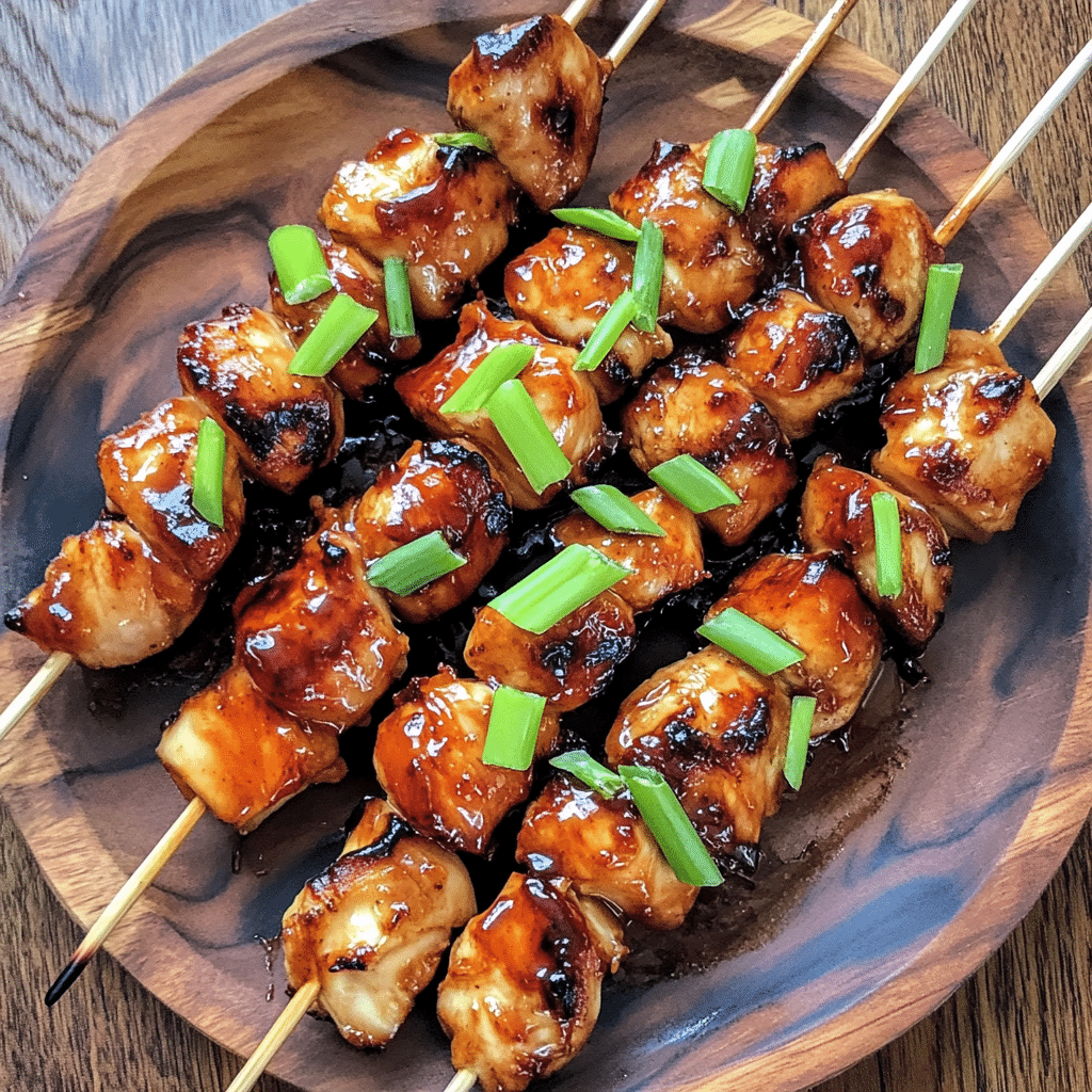 Spicy Honey Garlic BBQ Chicken Skewers for Game Day — chef-tested restaurant-quality photo