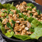 Spicy Thai Chicken Lettuce Wraps — chef-tested restaurant-quality photo
