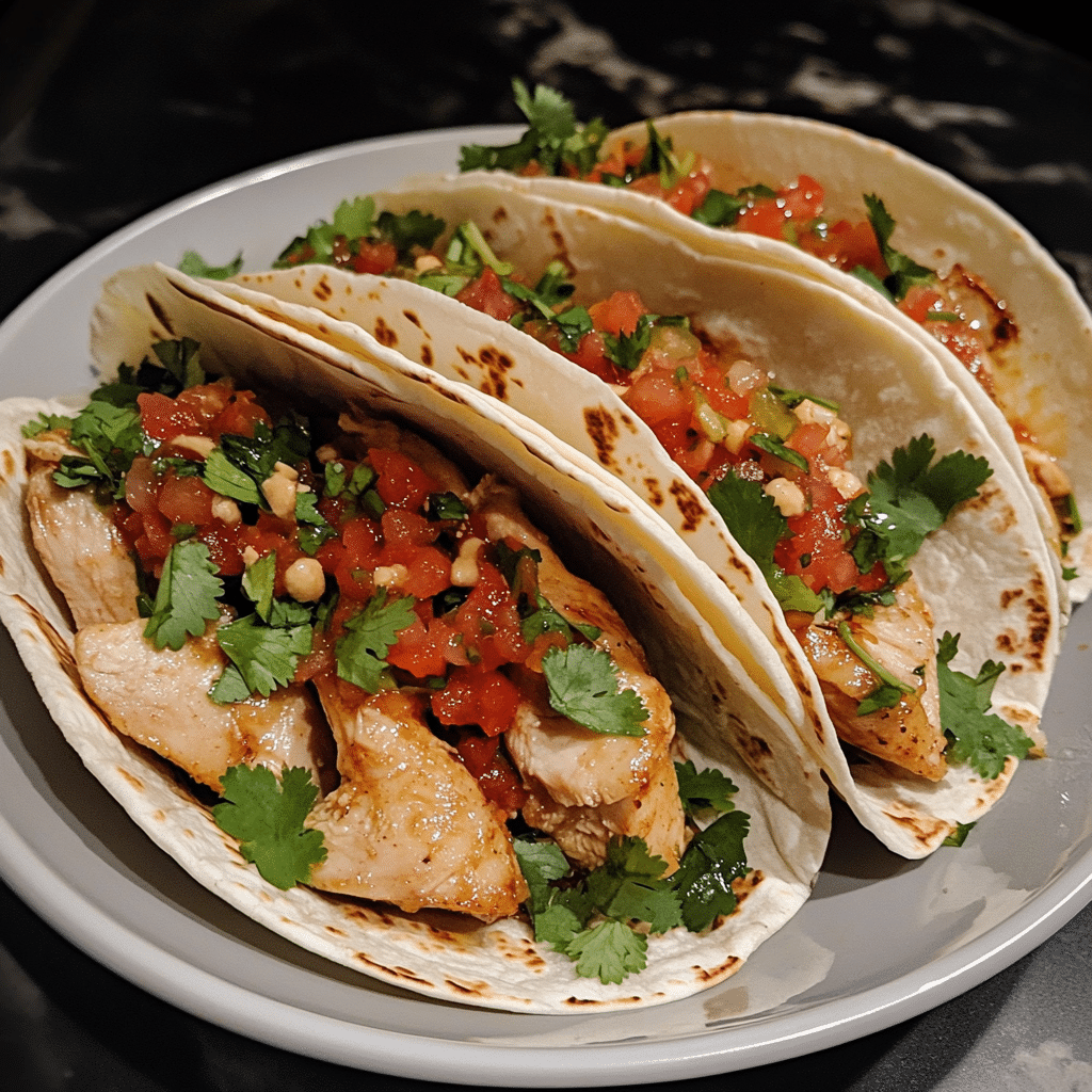 Spicy Thai Chicken Street Tacos with Fresh Salsa — chef-tested restaurant-quality photo