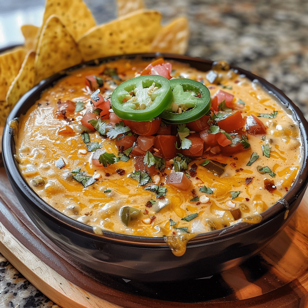 Spooky Ghost Pepper Queso Dip — chef-tested restaurant-quality photo