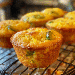 Stuffed Jalapeño Cornbread Muffins for Holiday Parties — chef-tested restaurant-quality photo