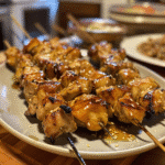 Sweet and Savory Maple Glazed Chicken Skewers — chef-tested restaurant-quality photo