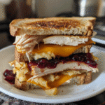 Thanksgiving Leftover Turkey Melt — chef-tested restaurant-quality photo