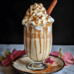 Warm Cinnamon Roll Milkshake with Whipped Cream — chef-tested restaurant-quality photo