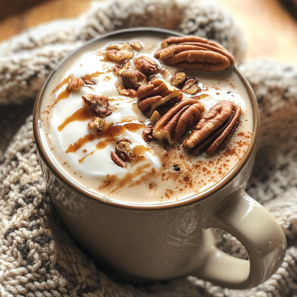 Warm Maple Pecan Latte Shake — chef-tested restaurant-quality photo