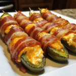 How to make Bacon-Wrapped Jalapeño Poppers with Cheddar Explosion — key cooking step