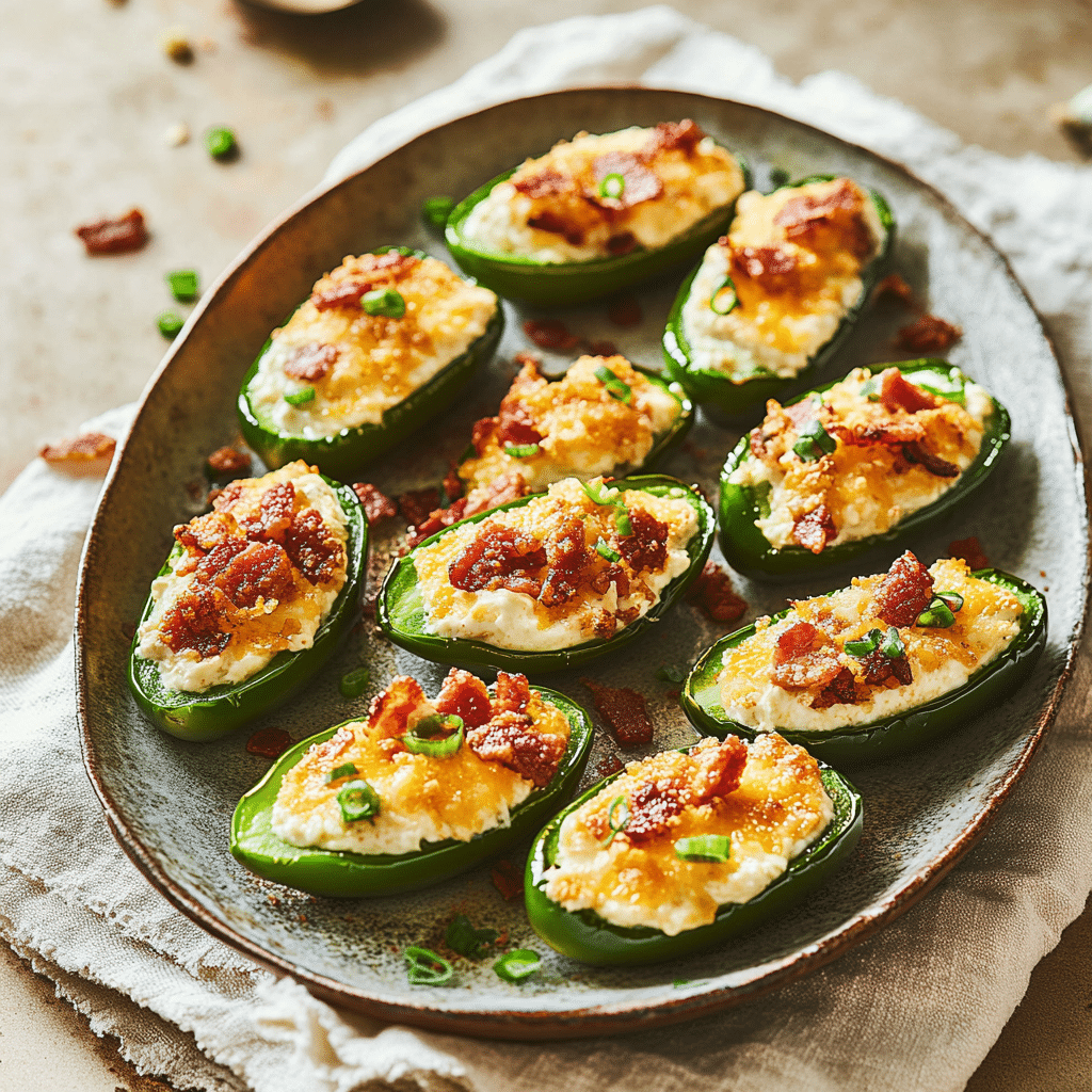 Cheesy Bacon Jalapeño Poppers for Your Next Party — chef-tested restaurant-quality photo