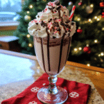 Creamy Peppermint Hot Chocolate Milkshake Delight — chef-tested restaurant-quality photo