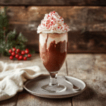 How to make Creamy Peppermint Hot Chocolate Milkshake — key cooking step