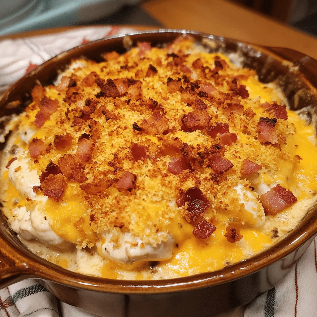 Crispy Chicken Bacon Ranch Bake — chef-tested restaurant-quality photo