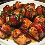 Crispy Maple Bacon Chicken Bites with Sweet Heat Glaze — chef-tested restaurant-quality photo
