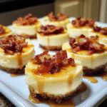 Maple Bacon Cheesecake Bites — chef-tested restaurant-quality photo