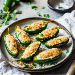 How to make Savory Cheese-Stuffed Jalapeño Poppers for Parties — key cooking step