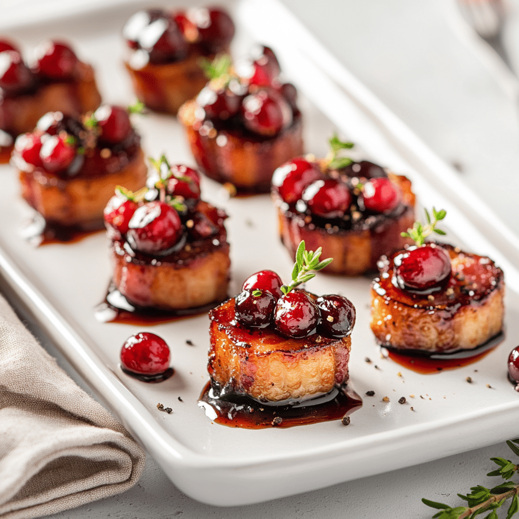 Savory Cranberry Bacon Bites for Holiday Parties — chef-tested restaurant-quality photo