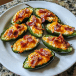 How to make Savory Maple Bacon Jalapeño Poppers — key cooking step