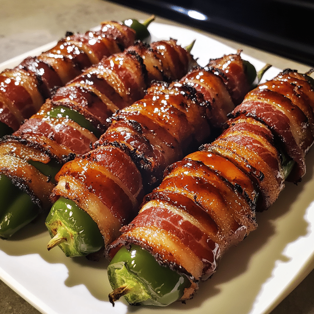 Smoky BBQ Bacon-Wrapped Jalapeños — chef-tested restaurant-quality photo