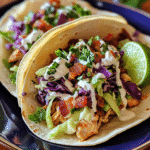 How to make Smoky Chipotle Street Tacos with Crispy Bacon Slaw — key cooking step