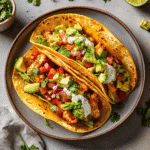 How to make Spicy Chipotle Chicken Tacos with Avocado Cream — key cooking step