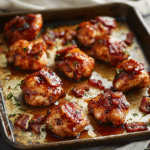 How to make Spicy Maple Bacon Chicken Bites — key cooking step
