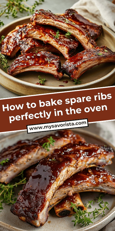 How to bake spare ribs perfectly in the oven