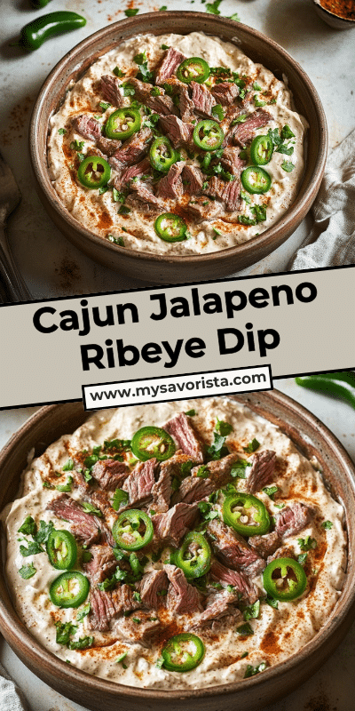 Cajun Jalapeno Ribeye Dip