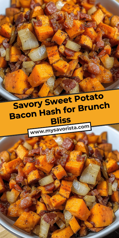 Savory Sweet Potato Bacon Hash for Brunch Bliss