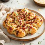 How to make Bourbon Bacon Pizza Knot Pizza With Parmesan Crunch — key cooking step
