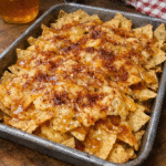 How to make Candied Honey Nacho Bake Slab With Honey Kick — key cooking step